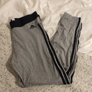 Grey Adidas Leggings